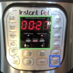 Instant Pot Timer 27 min Pressure Cook