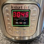 Instant Pot Timer 45 min Pressure Cook